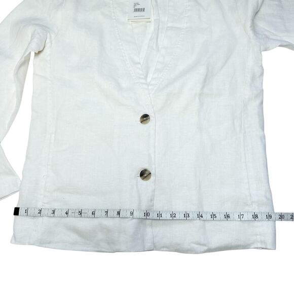 Xirena Layla White Linen Jacket Size XS New - Picture 15 of 16